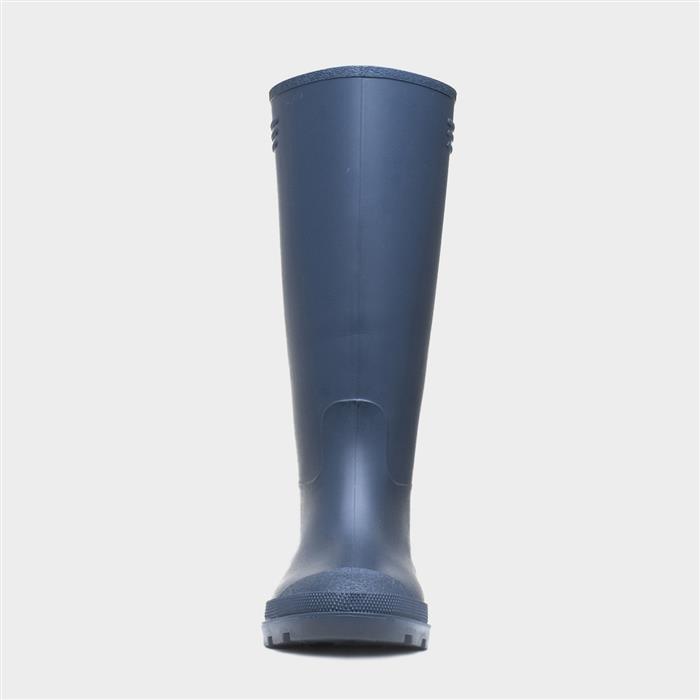 Adults Navy Tall Welly