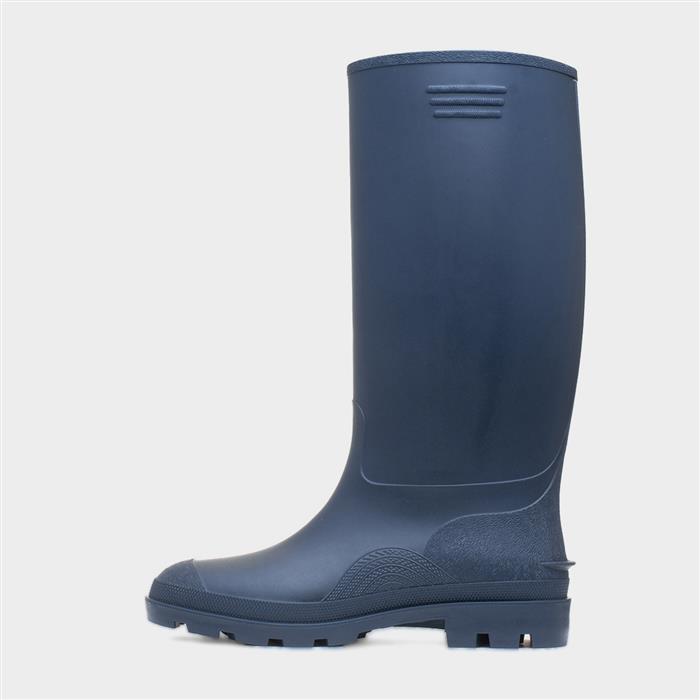 Adults Navy Tall Welly