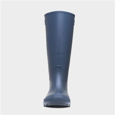 Adults Navy Welly
