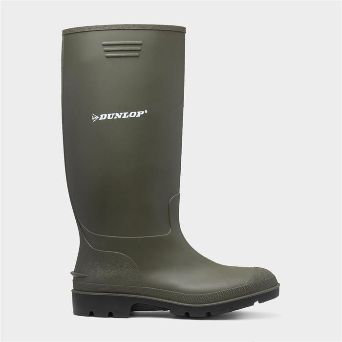 Dunlop Men's Green Pricemastor Tall Welly Size 8