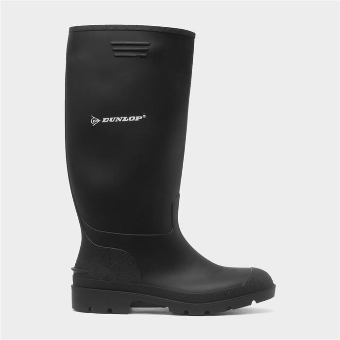 Dunlop Men's Black Pricemastor Tall Welly Size 5