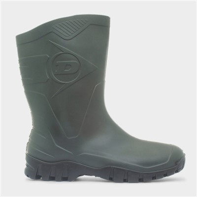 Dee Mens Dark Green Welly