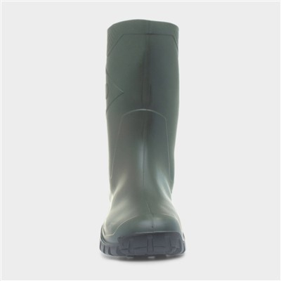 Dee Mens Dark Green Welly