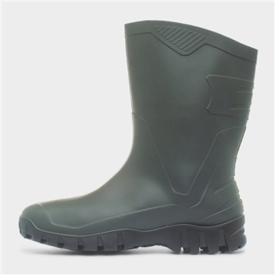Dee Mens Dark Green Welly