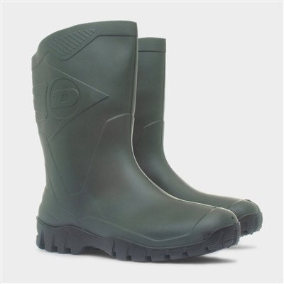 Dee Mens Dark Green Welly