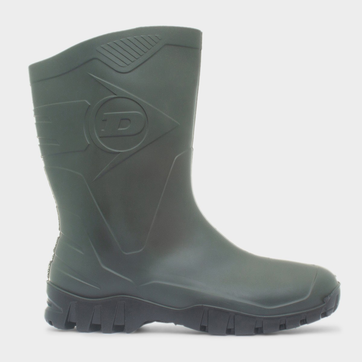 Dee Mens Dark Green Welly