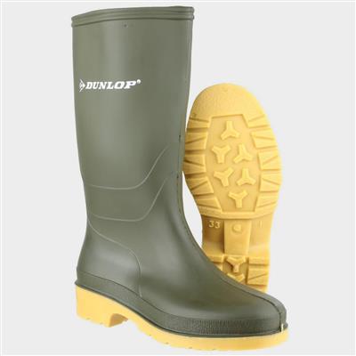 Dulls Adults Welly in Green