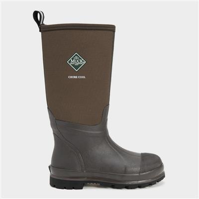 Chore High Cool Womens Brown Welly Boot