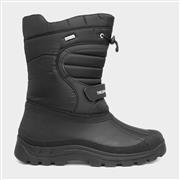 Trespass Dodo Adults Black Snow Boot (Click For Details)