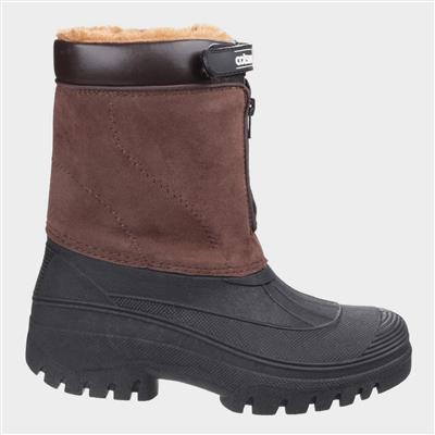 Venture Womens Brown Boot Sizes 35-40