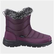 Cotswold Longleat Womens Purple Wellington Boot (Click For Details)