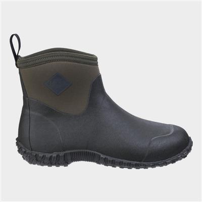 Mens Muckster II Green Ankle Welly Boot
