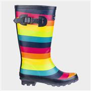 Cotswold Kids Rainbow Multi-Coloured Welly (Click For Details)