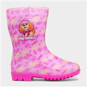 Paw Patrol Kids Pink Welly (Click For Details)