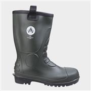Amblers Safety FS97 PVC Rigger Boot Welly in Green (Click For Details)