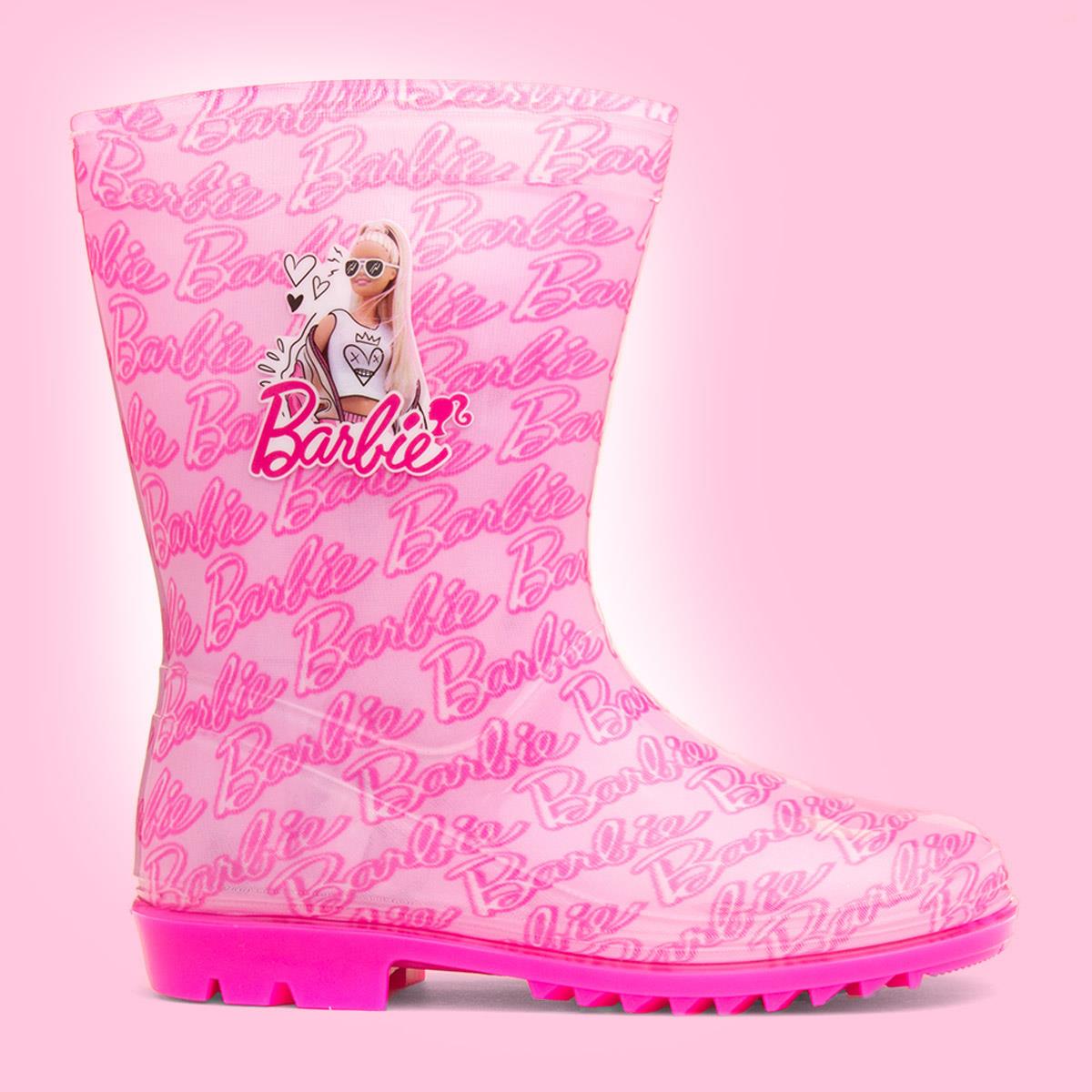 Pink barbie boots hotsell