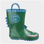 Cotswold Kids Puddle Crocodile Welly (Click For Details)