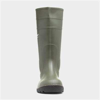 Dunlop Protomastor Mens Green Safety Welly 142VP-79906 | Shoe Zone