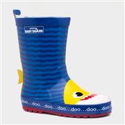 Baby Shark Kids Blue Welly (Click For Details)
