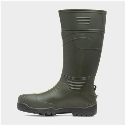 Downpour Mens Green Welly