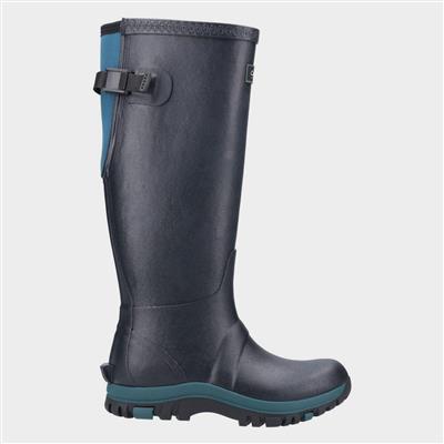 Womens Realm Welly in Navy