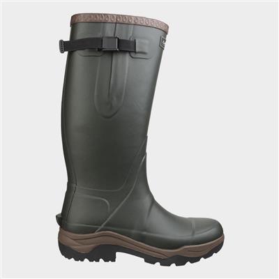 Mens Compass Welly in Green