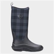 Muck Boots Hale Womens Black Check Welly (Click For Details)