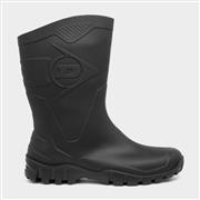 Dunlop Dee Adults Black Calf Welly K500 011 (Click For Details)