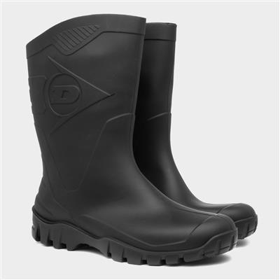 Adults Black Calf Welly K500 011