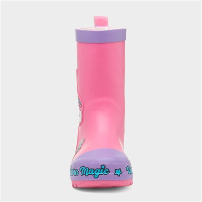 Kids Pink Welly