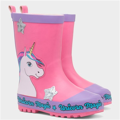 Kids Pink Welly