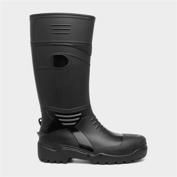 Adults Black Tall Wellies
