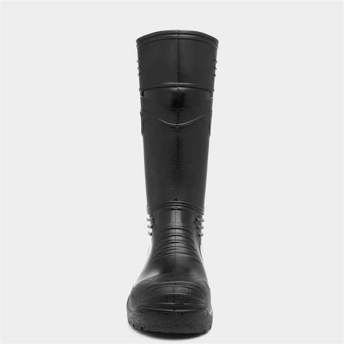 Adults Black Tall Wellies