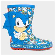 Sonic The Hedgehog Kids Blue Welly (Click For Details)