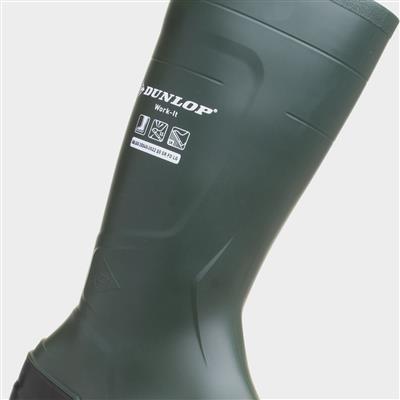 Work-It Mens Green Safety Welly NB2K01