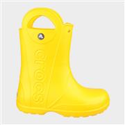 Crocs Handle It Kids Yellow Rain Boot (Click For Details)