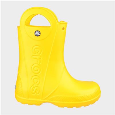 Handle It Kids Yellow Rain Boot