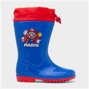 Super Mario Kids Blue & Red Welly (Click For Details)