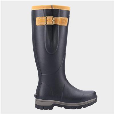Stratus Adults Tall Welly in Black