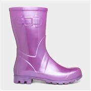 Womens Purple Calf Welly (Click For Details)