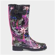 Trespass Elena Womens Tropical Floral Welly (Click For Details)