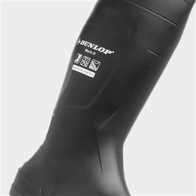 Work-It Mens Black Safety Welly NB2HD01