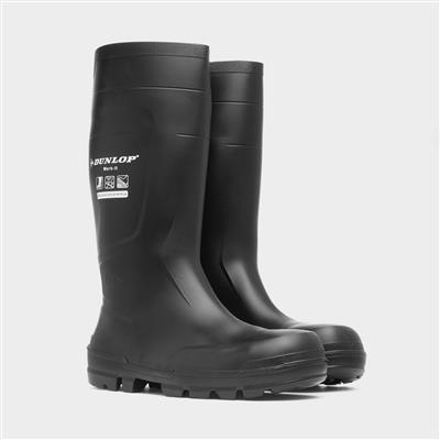 Work-It Mens Black Safety Welly NB2HD01