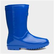 Regatta Wenlock Jnr Kids Blue Wellies (Click For Details)