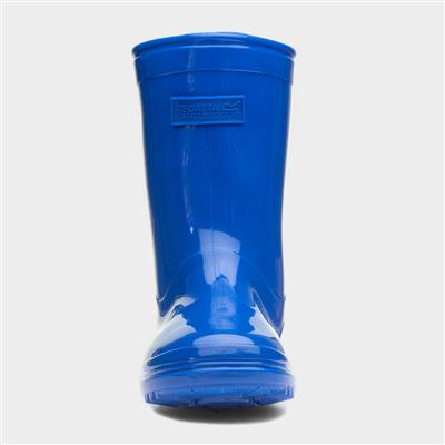 Wenlock Jnr Kids Blue Wellies