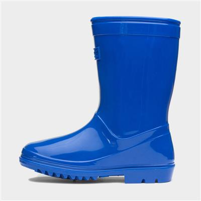 Wenlock Jnr Kids Blue Wellies
