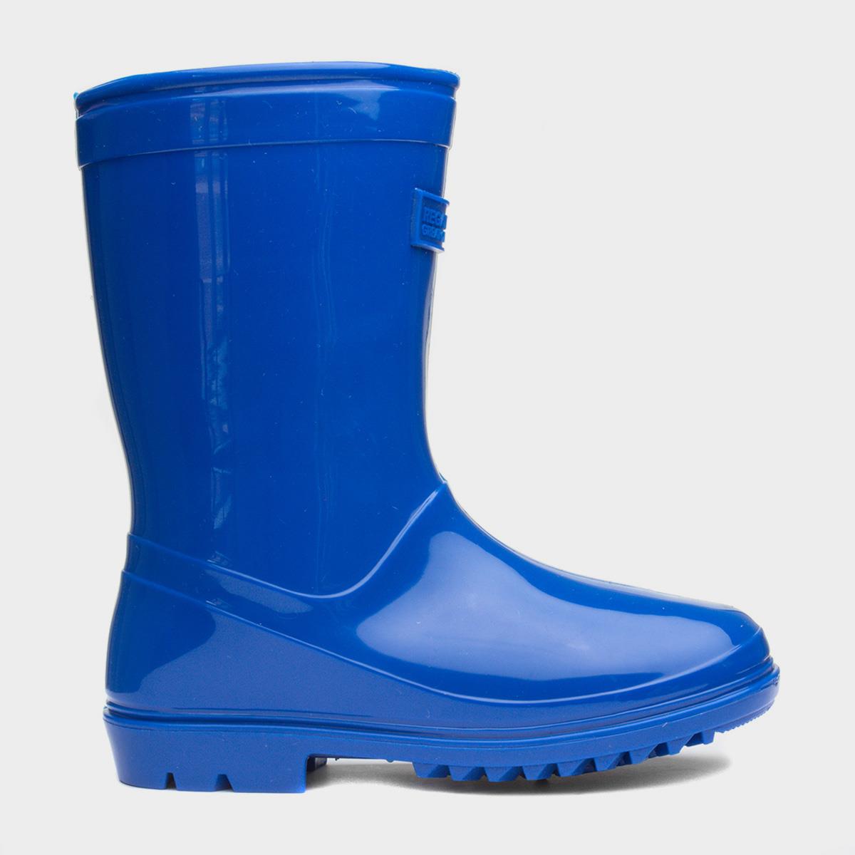 Wenlock Jnr Kids Blue Wellies