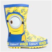 Minions Bonaire Kids Yellow Welly (Click For Details)