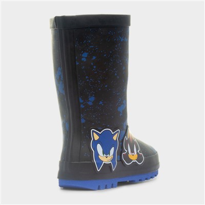 Creda Kids Black Welly