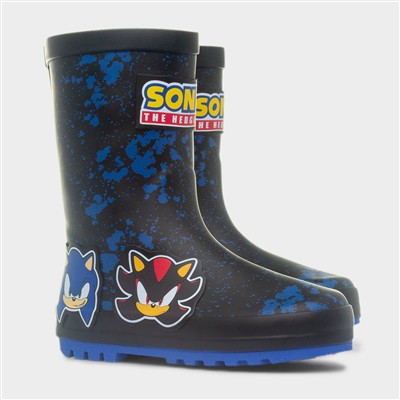 Creda Kids Black Welly